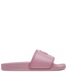 Klapki KARL LAGERFELD różowe damskie 