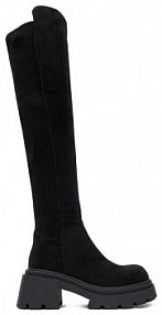 Kozaki Badura czarne damskie 