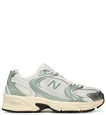 Sneakersy New Balance srebrne damskie 