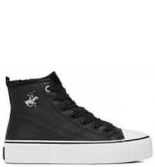 Trampki wysokie Beverly Hills Polo Club czarne damskie 