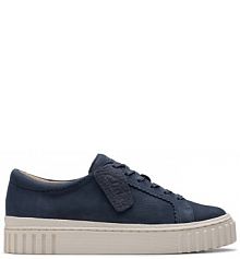 Sneakersy Clarks granatowe damskie 