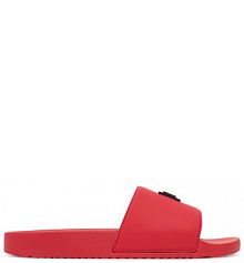 Klapki HUGO czerwone męskie 