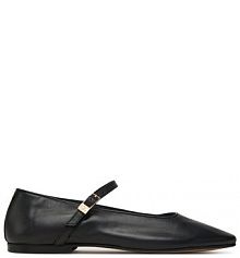 Baleriny Tommy Hilfiger czarne damskie 