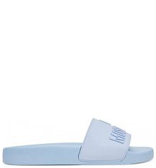 Klapki LOVE MOSCHINO niebieskie damskie 