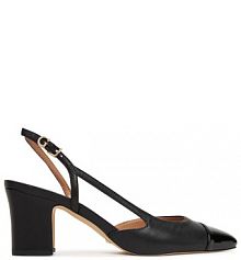 Sandały na słupku Guess czarne 