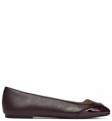 Baleriny Liu Jo brązowe damskie 