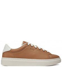 Sneakersy BOSS beżowe damskie 