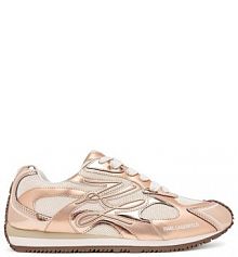 Sneakersy KARL LAGERFELD różowe złoto damskie 