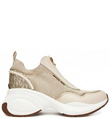 Sneakersy MICHAEL Michael Kors złote damskie 