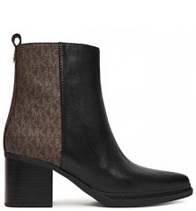 Botki na słupku MICHAEL Michael Kors czarne 