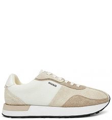 Sneakersy HUGO écru damskie 