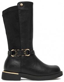 Kozaki DeeZee czarne dziecięce 