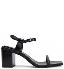 Sandały na słupku Calvin Klein czarne 