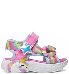 Sandały Skechers różowe dziecięce 