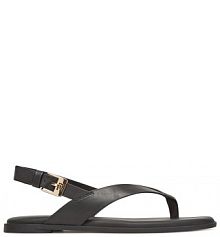 Sandały Tommy Hilfiger czarne damskie 