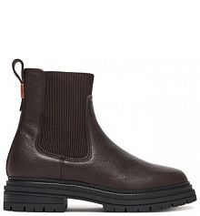 Botki Tommy Hilfiger brązowe damskie 