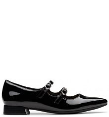 Półbuty Clarks czarne damskie 