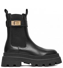 Botki Badura czarne damskie 