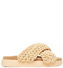 Klapki Inuikii beżowe damskie 