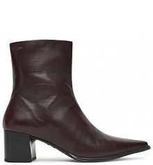 Botki na słupku Vagabond Shoemakers brązowe 