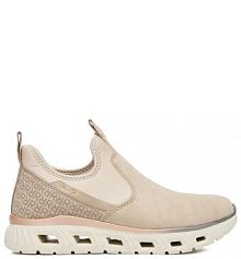 Półbuty Rieker beżowe damskie 