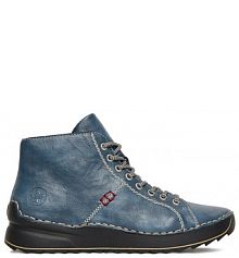 Botki Rieker niebieskie damskie 