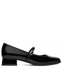 Baleriny JENNY czarne damskie 