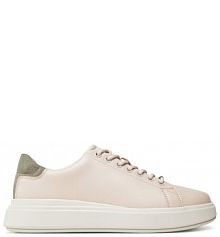 Sneakersy Calvin Klein beżowe damskie 