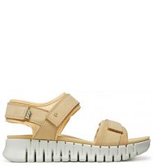 Sandały ECCO żółte damskie 