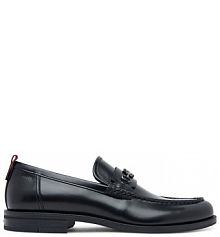 Półbuty wizytowe HUGO czarne męskie 