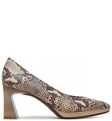 Półbuty na obcasie Hispanitas czarne damskie 