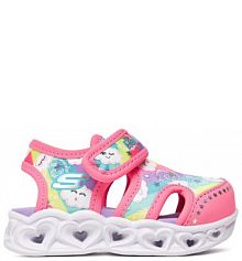 Sandały Skechers różowe dziecięce 