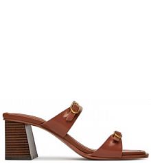 Klapki Aldo brązowe damskie 