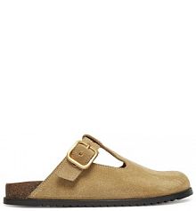 Klapki GINO ROSSI beżowe damskie 