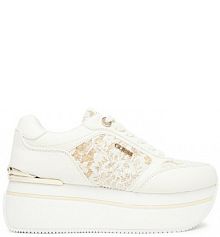 Sneakersy Guess białe damskie 
