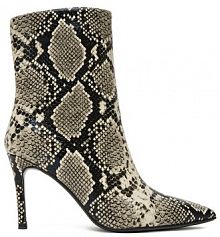 Botki na szpilce Eva Minge czarne 