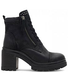 Botki na słupku Lasocki czarne 