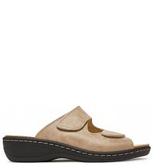 Klapki Dr. Brinkmann beżowe damskie 