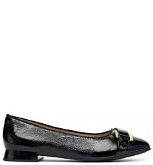 Baleriny Caprice czarne damskie 