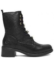 Botki Rieker czarne damskie 