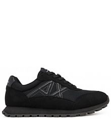 Sneakersy Armani Exchange czarne męskie 