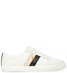 Sneakersy LAUREN RALPH LAUREN białe damskie 
