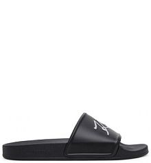 Klapki KARL LAGERFELD czarne damskie 