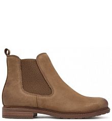 Botki Tamaris brązowe damskie 