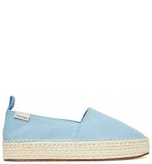 Espadryle Calvin Klein Jeans niebieskie jasny damskie 