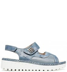 Sandały Rieker niebieskie damskie 