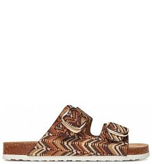 Klapki s.Oliver brązowe damskie 