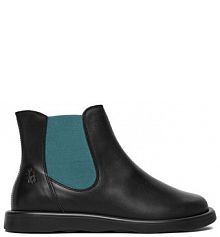 Botki Fly London czarne damskie 