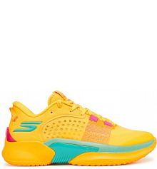 Sneakersy Skechers pomarańczowe męskie 