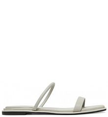 Klapki Calvin Klein beżowe damskie 